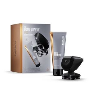 New!‎ MANSCAPED Dome Shaver PRO Essentials Kit Bald Head Electric Razor 5 Blade